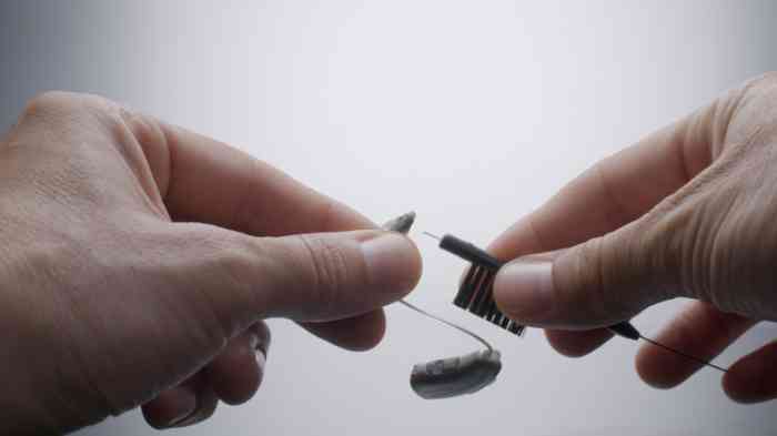 hoortoestel schoonmaken