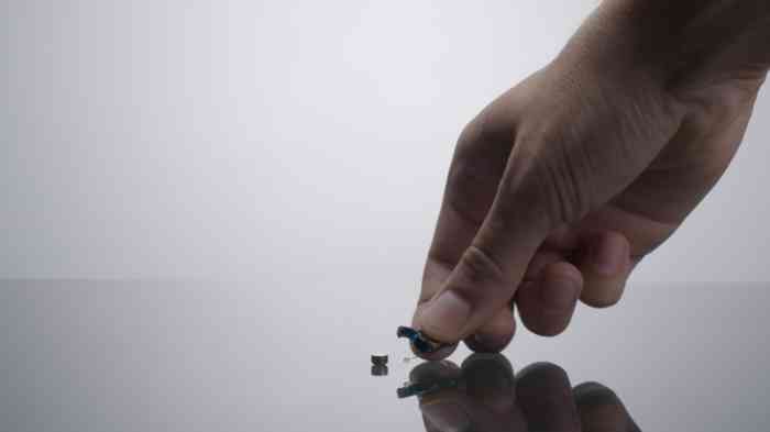 batterij wordt vervangen van een hoortoestel