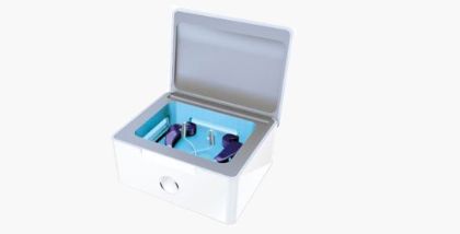 een uv droogdoos voor hoortoestellen