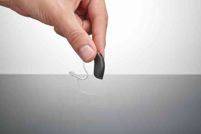 Achter het oor (AHO) hoortoestel 